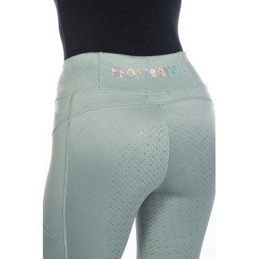 Legging Harbour Island fundo 1/1 em silicone HKM Sálvia Legging Harbour Island fundo 1/1 em silicone HKM Sálvia