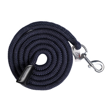 Longe Carlotta com mosquetão HKM Azul escuro
