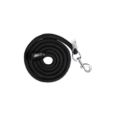 Longe Carlotta com mosquetão HKM Preto Longe Carlotta com mosquetão HKM Preto