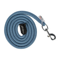 Longe Carlotta com mosquetão HKM Azul cinzento