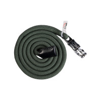 Longe Carlotta com mosquetão anti-pânico HKM Caqui Kaki