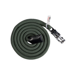 Longe Carlotta com mosquetão anti-pânico HKM Caqui Kaki