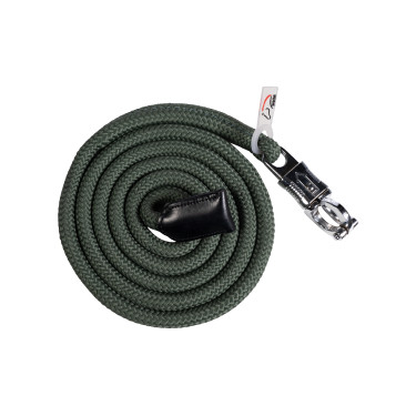 Longe Carlotta com mosquetão anti-pânico HKM Caqui Kaki