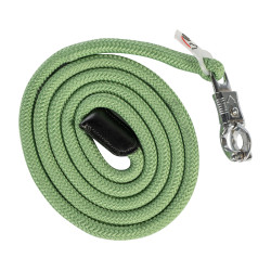 Longe Carlotta com mosquetão anti-pânico HKM Jade Azul