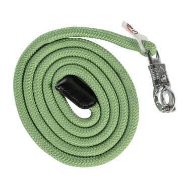 Longe Carlotta com mosquetão anti-pânico HKM Jade Azul