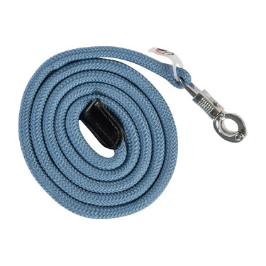 Longe Carlotta com mosquetão anti-pânico HKM Azul cinzento