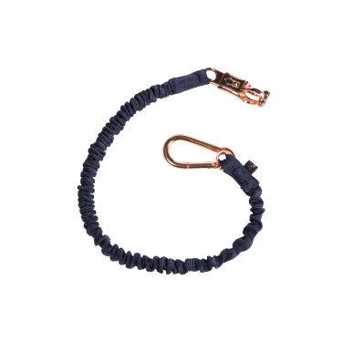 Corda de amarração elástica Rosegold HKM Corda de amarração elástica Rosegold HKM