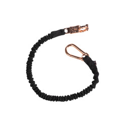 Corda de amarração elástica Rosegold HKM Corda de amarração elástica Rosegold HKM