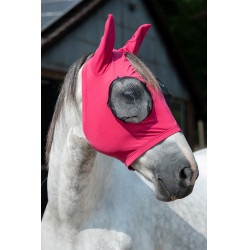 Máscara anti-moscas Elastic HKM Magenta Rosa