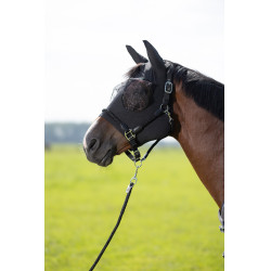 Máscara anti-moscas Elastic HKM Preto