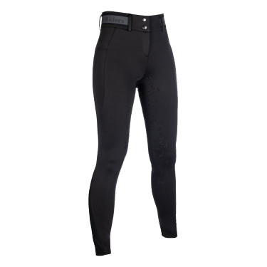 Calça feminina Hailey fundo 1/1 em silicone HKM Preto Calça feminina Hailey fundo 1/1 em silicone HKM Preto