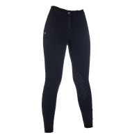 Calças femininas Harbour Island Denim com reforços de silicone HKM Preto