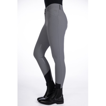 Calças femininas Tampa com joelheiras de silicone HKM Calças femininas Tampa com joelheiras de silicone HKM