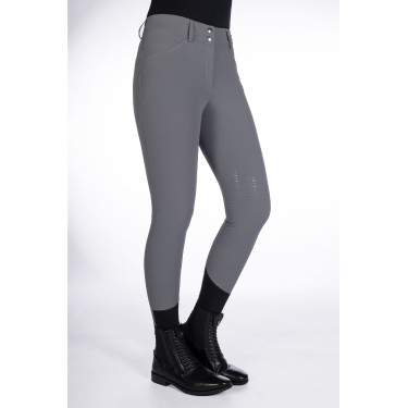 Calças femininas Tampa com joelheiras de silicone HKM Calças femininas Tampa com joelheiras de silicone HKM
