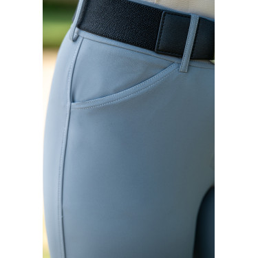 Calças femininas Tampa com joelheiras de silicone HKM Calças femininas Tampa com joelheiras de silicone HKM