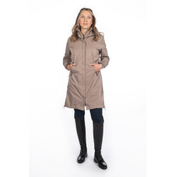 Parka feminina Alpine HKM  Cinzento-acastanhado