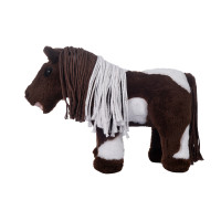 Pinto Cuddle Pony HKM Castanho / branco Pinto Cuddle Pony HKM Castanho / branco