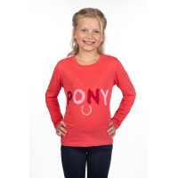 Polo de manga comprida infantil Aymee HKM Rosa Polo de manga comprida infantil Aymee HKM Rosa