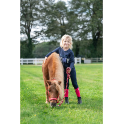 Polo de manga comprida infantil Aymee HKM Azul escuro