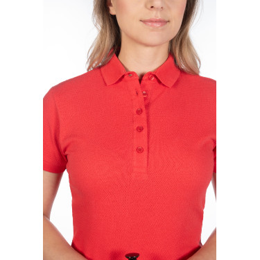 Polo feminino Elisa HKM Vermelho