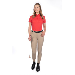 Polo feminino Elisa HKM Vermelho