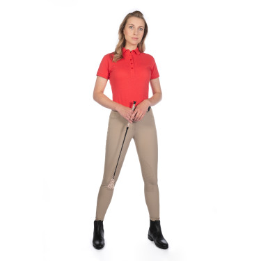 Polo feminino Elisa HKM Vermelho