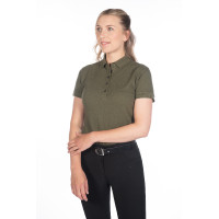 Polo feminino Elisa HKM Vermelho