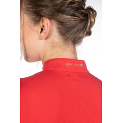 Camiseta funcional feminina Aruba de mangas curtas HKM Vermelho Camiseta funcional feminina Aruba de mangas curtas HKM Vermelho