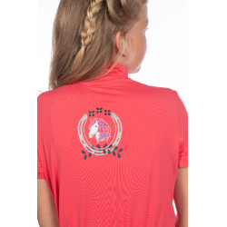 Camiseta funcional infantil Aymee HKM Rosa