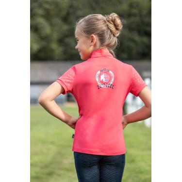 Camiseta funcional infantil Aymee HKM Rosa