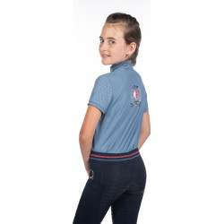 Camiseta funcional infantil Aymee HKM Azul cinzento
