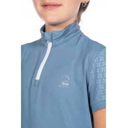 Camiseta funcional infantil Aymee HKM Azul cinzento