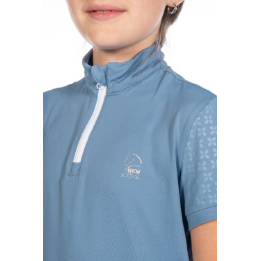 Camiseta funcional infantil Aymee HKM Azul cinzento