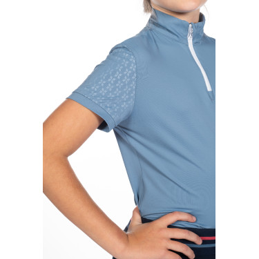 Camiseta funcional infantil Aymee HKM Azul cinzento