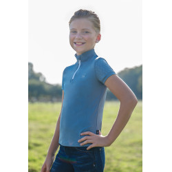 Camiseta funcional infantil Aymee HKM Azul cinzento