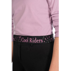 Camiseta funcional infantil Hailey HKM Lilás claro Rosa Camiseta funcional infantil Hailey HKM Lilás claro Rosa