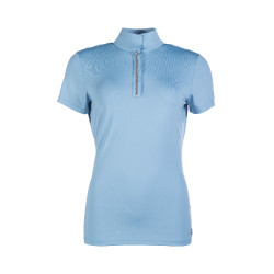 Camiseta funcional feminina Nashville HKM Azul claro