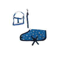 Conjunto Star Cuddle Pony HKM Azul estrelas Conjunto Star Cuddle Pony HKM Azul estrelas