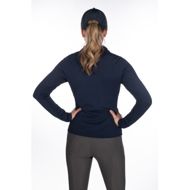 Moletom feminino Alina HKM Azul escuro