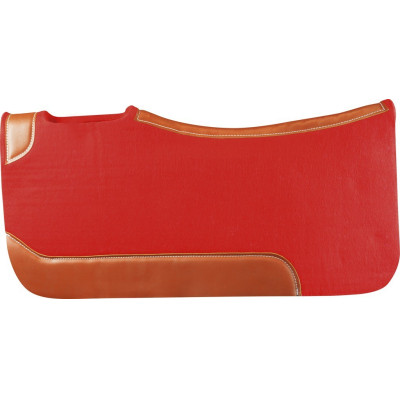 Horse pad Randol's feutre 16 mm Rouge