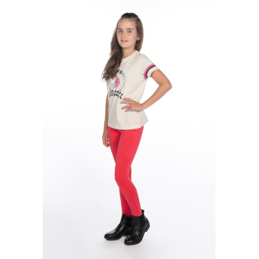 Camiseta infantil Aymee HKM Branco cru Camiseta infantil Aymee HKM Branco cru