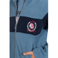 Casaco de lã polar infantil Aymee HKM Azul cinzento