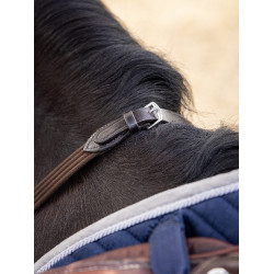 Rendas LeMieux Continental em Tecido Castanho / prateado