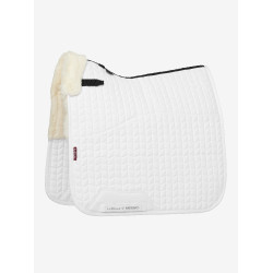 Almofada de Choque LeMieux Merino+ Forrada para Dressage Branco / natural Almofada de Choque LeMieux Merino+ Forrada para Dressage Branco / natural