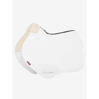 Almofada Amortecedora LeMieux Lined Close Contact Square Merino+ Branco / natural Almofada Amortecedora LeMieux Lined Close Contact Square Merino+ Branco / natural