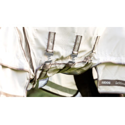 Cobertura anti-moscas LeMieux Kudos Sweet Itch Pedra Cinzento Cobertura anti-moscas LeMieux Kudos Sweet Itch Pedra Cinzento