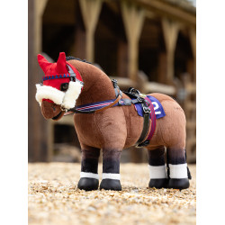 Conjunto de arreios de corrida LeMieux para brinquedo Mini Pônei Conjunto de arreios de corrida LeMieux para brinquedo Mini Pônei