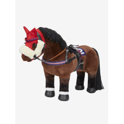 Conjunto de arreios de corrida LeMieux para brinquedo Mini Pônei Conjunto de arreios de corrida LeMieux para brinquedo Mini Pônei