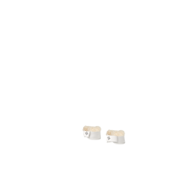 Sinos de adestramento para brinquedo Mini Pônei LeMieux Branco Sinos de adestramento para brinquedo Mini Pônei LeMieux Branco