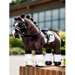 Almofada de sela Square Dressage para brinquedo Mini Pônei LeMieux Branco Almofada de sela Square Dressage para brinquedo Mini Pônei LeMieux Branco